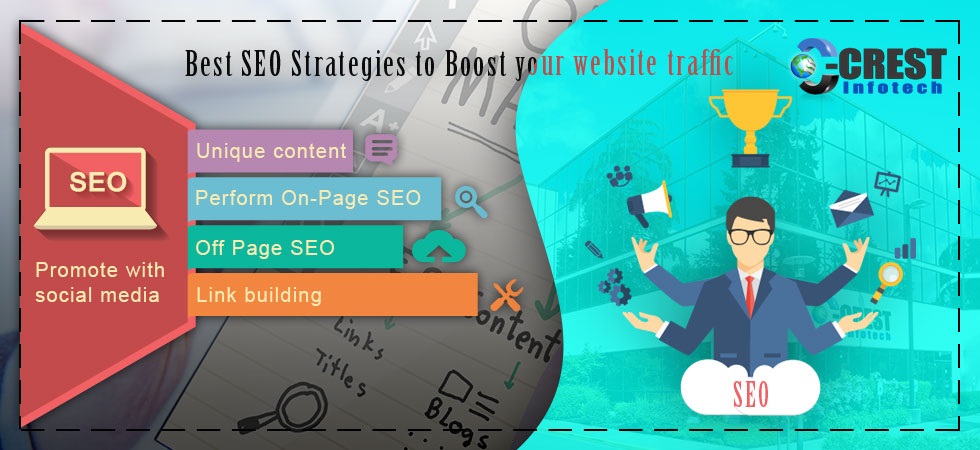 Best SEO Strategies to Boost your website traffic banner