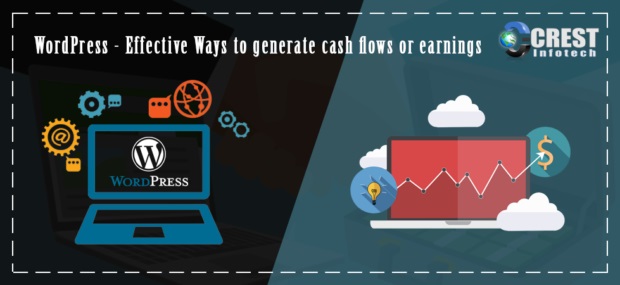 WordPress – Effective ways to generate cash flows or earnings