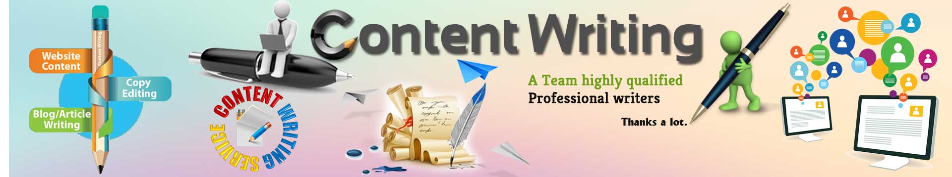 Content writing services packages