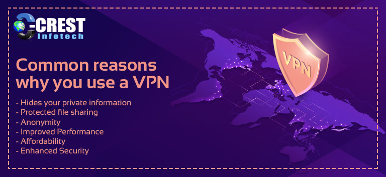 common reasons why you use a vpn banner