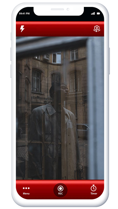 Ghost Lens App Recording Image