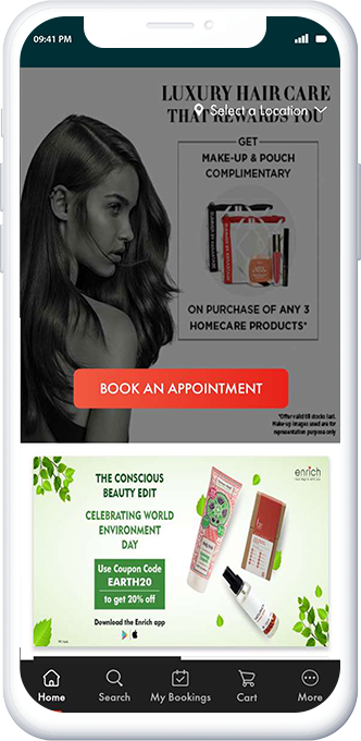 Beauty Salon Clone App-Booking