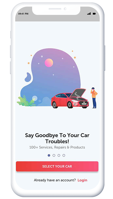 Car Wash Clone App-Select Car
