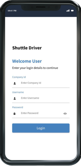 Shuttle Service Clone App - driver