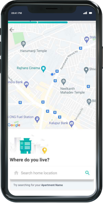 shuttle service app map customer