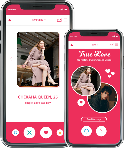Tinder Dating Clone App - login