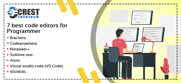 7 code editores banner