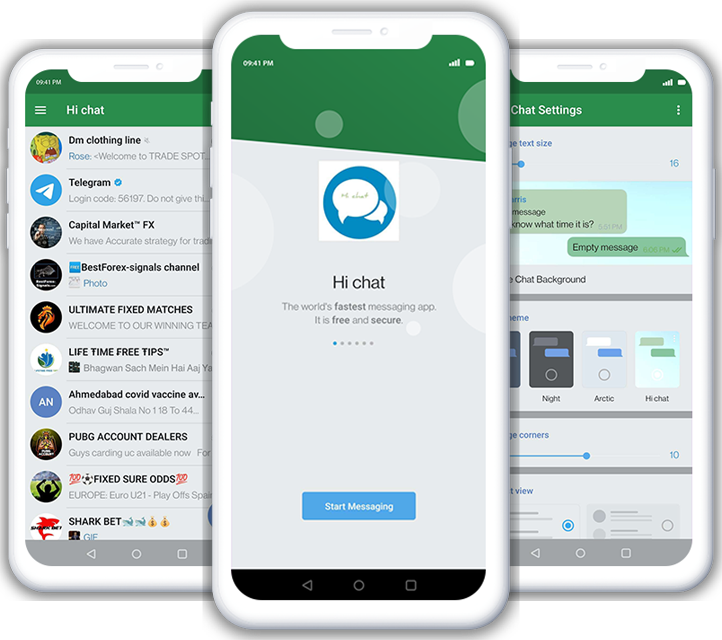 Telegram messenger - WhatsApp clone with better security options